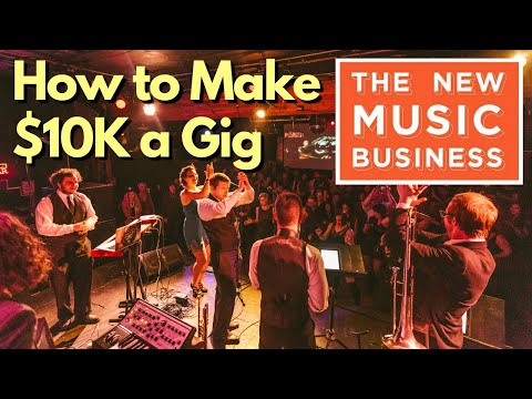 How To Make $10K a Gig Playing Performing Arts Centers