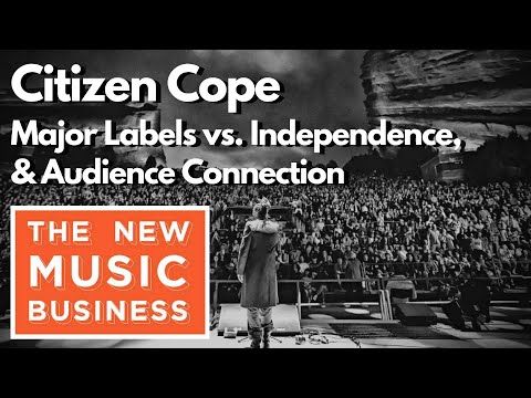 Citizen Cope on Major Labels vs. Independence, Audience Connection and Having a Seat at the Table