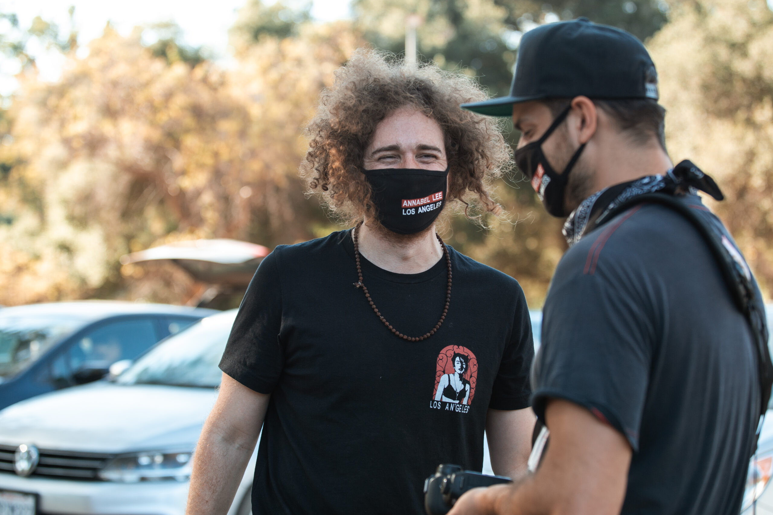 Ari Herstand and Koury Angelo talking