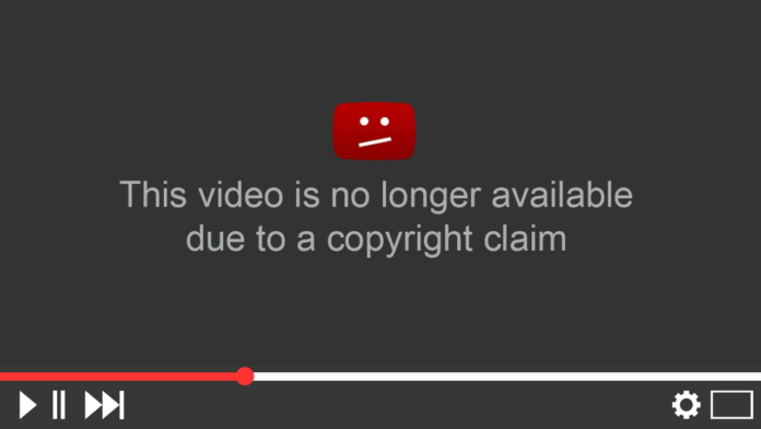 YouTube copyright claim for Content ID