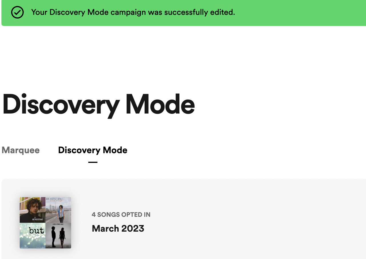 Proporcional sátira llegar Spotify Opens Up 'Discovery Mode' Wide Enabling Artists To Get More  Listeners and Streams - For a Cost - Ari's Take