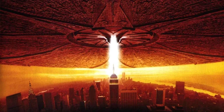 Scene from the movie, Independence Day