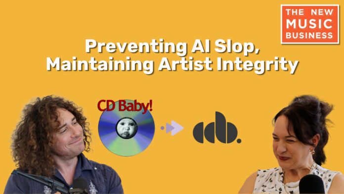Molly Neuman, President of CD Baby, on the New Music Business podcast.